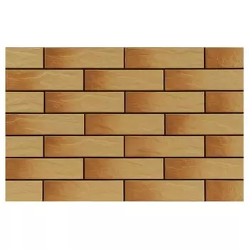 Клинкерная плитка для фасада Cerrad Elewacja rustiko gobi (32 шт.= 0,5 кв.м) разноцветная 245х65х6,5 мм