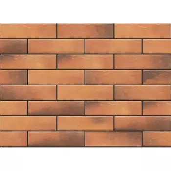 Клинкерная плитка для фасада Cerrad Retro brick (38 шт.=0,6 кв.м) желто-коричневая 245х65х8 мм