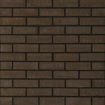 Клинкерная плитка для фасада ЛСР Атик Декор рельеф (30 шт.= 0,52 кв.м) коричневая 240х71х13,5 мм