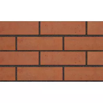 Клинкерная плитка для фасада ЛСР Галлея Декор (30 шт.= 0,52 кв.м) красная 240х71х13,5 мм