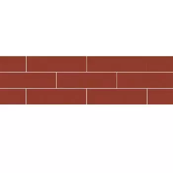 Клинкерная плитка для фасада Paradyz Natural gladka rosa (46 шт.=0,74 кв.м) розовая 245х66х7 мм