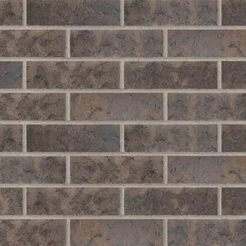 Клинкерная плитка для фасада Terramatic Moon Brown DK (18 шт.= 0,31 кв.м) коричневая 240х71х14 мм