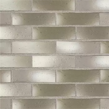 Клинкерная плитка для фасада Terramatic Moon Grey AC 8404 (18 шт.= 0,31 кв.м) cерая с белым оттенком 240х71х14 мм