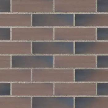 Клинкерная плитка для фасада Terramatic Plato Brown AA (18 шт.= 0,31 кв.м) коричневая 240х71х14 мм