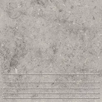 Клинкерная ступень Керамин Вермонт 2 серая 298х298х8 мм (15 шт.=1,33 кв.м)