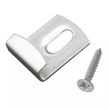 Клипса стартовая монтажная Осфикс для шовного монтажа доски ДПК Greenwerk с саморезом нержавеющая сталь (10 шт.)