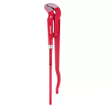 Ключ трубный AV Steel 2" 45 градусов рычажный