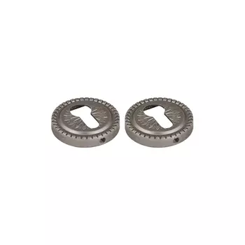 Ключевина Armadillo ET круглая розетка античное серебро