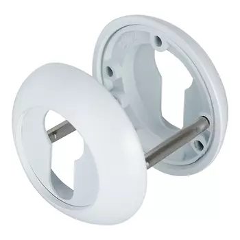 Ключевина Corsa Deco круглая розетка белая (990321)