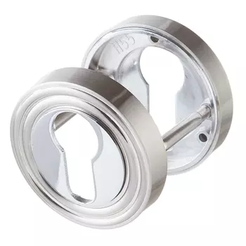 Ключевина Punto ET ML SN/CP-3 круглая розетка матовый никель/хром