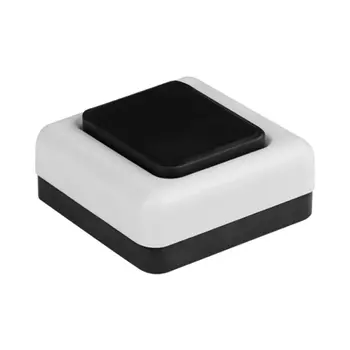 Кнопка для звонка Dwi (24209 3) проводного черно-белая