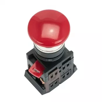 Кнопка грибок EKF PROxima AEA-22 230 В 1NO+1NC IP40 без фиксации без подсветки красная (pbn-aea-r)