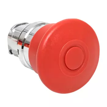 Кнопка грибок EKF PROximа XB4 230 В IP65 с фиксацией без подсветки красная (XB4BTCF-R)