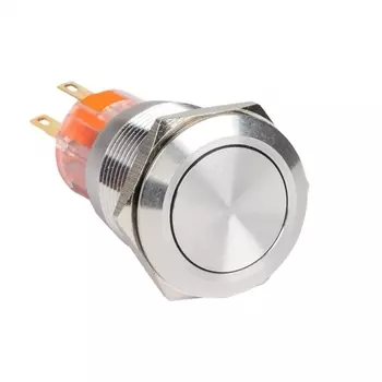Кнопка плоская EKF PROxima S-Pro67 24 В IP67 без фиксации без подсветки (s-pro67-100)