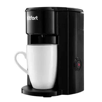 Кофеварка капельная Kitfort КТ-763 черная