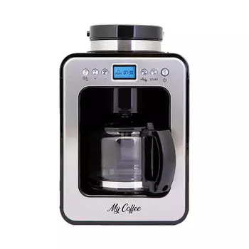 Кофеварка капельная MyCoffee Wake Up черная/нержавеющая сталь