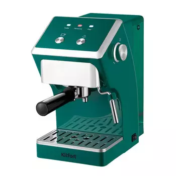 Кофеварка рожковая Kitfort КТ-7283 зеленая