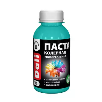 Колер паста Dali бирюзовый 0,1 кг