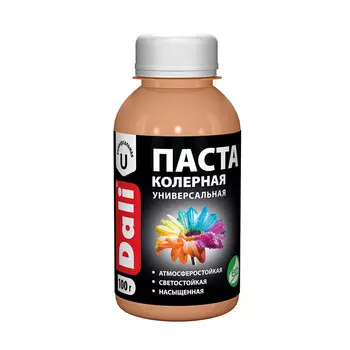 Колер паста Dali персик 0,1 кг