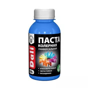 Колер паста Dali синий 0,1 кг