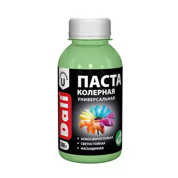 Колер паста Dali зеленое яблоко 0,1 кг
