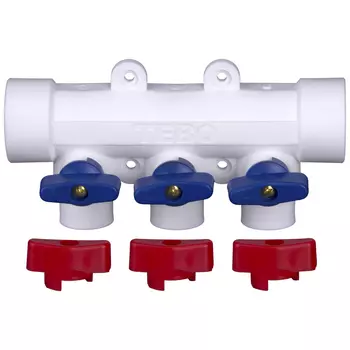 Коллектор полипропиленовый Tebo 25 мм х 3 выхода 20 мм (TRD0000020485)