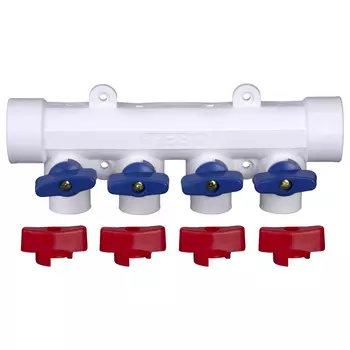 Коллектор полипропиленовый Tebo 32 мм х 4 выхода 20 мм (TRD0000020488)