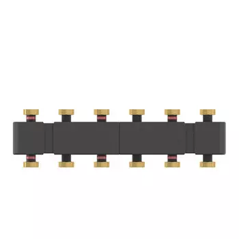 Коллектор распределительный Meibes 1 1/2 ВР(г) до 5 отопительных контуров (M66301.93)