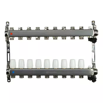 Коллекторная группа Ondo 1 ВР(г) х 9 выходов 3/4 НР(ш) ЕК х 1 ВР(г)