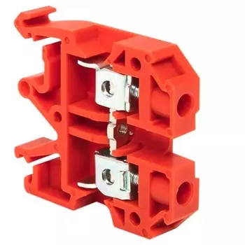 Колодка клеммная EKF PROxima JXB-2.5-35 2,5 кв.мм красная (50 шт.) (plc-jxb-2.5/35r)