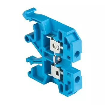 Колодка клеммная EKF PROxima JXB-2.5-35 2,5 кв.мм синяя (50 шт.) (plc-jxb-2.5/35b)