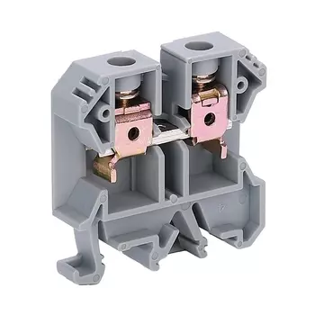 Колодка клеммная винтовая Dekraft ЗН101-16-100A-07 серая (32406DEK)