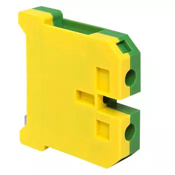 Колодка клеммная винтовая EKF PROxima 16 кв.мм желто-зеленая (50 шт.) (plc-ek-16/80)