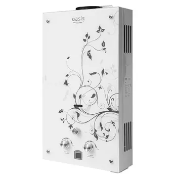 Колонка газовая Oasis Glass 24 ZG проточная 24 кВт вертикальная