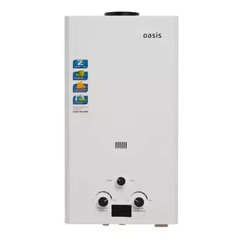 Колонка газовая Oasis OR-24W проточная 24 кВт вертикальная