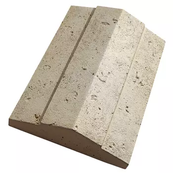 Колпак на столб 500х320 мм бежевый