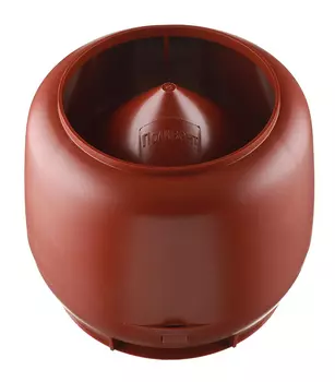 Колпак Поливент для изолированного выхода d160 мм красный RAL 3009