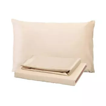 Комплект постельного белья 2-спальный тенсель Mona Liza Gold бежевый без простыни