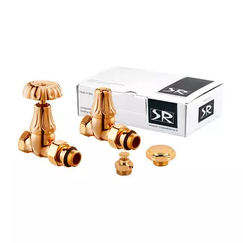 Комплект терморегулирующий SR Rubinetterie Floral Old Style 1/2 для радиатора (K338-1500D000)