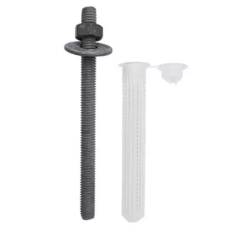 Комплект установки для химического анкера шпилька 8х105 мм гильза 12х80 мм Hard-Fix (2 шт.)