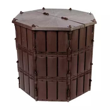 Компостер Павловская Заря Удачный 600 л с крышкой и дном