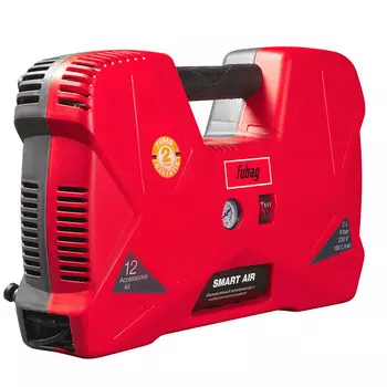 Компрессор безмасляный Fubag Smart Air 1,1 кВт с набором насадок (646032)