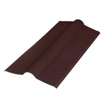 Конек Ондулин коричневый 1 м