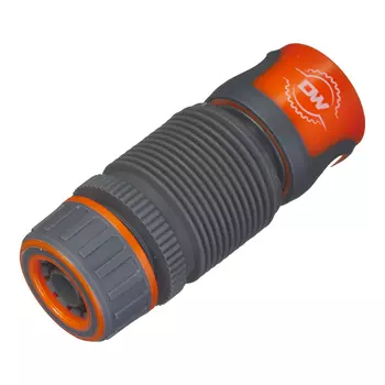 Коннектор 1/2х5/8 для шланга Daewoo пластиковый гибкий (DWC 2815)