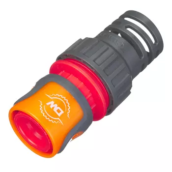 Коннектор 5/8х3/4 для шланга Daewoo пластиковый с аквастопом (DWC 2519)