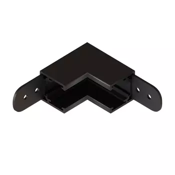 Коннектор для магнитного шинопровода L-образный Arte Lamp Optima черный (A740706)