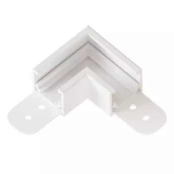 Коннектор для магнитного шинопровода L-образный Arte Lamp Optima белый (A740633)