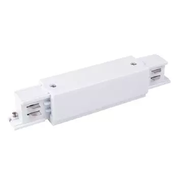 Коннектор для трехфазного шинопровода прямой Elektrostandard белый (a039499)
