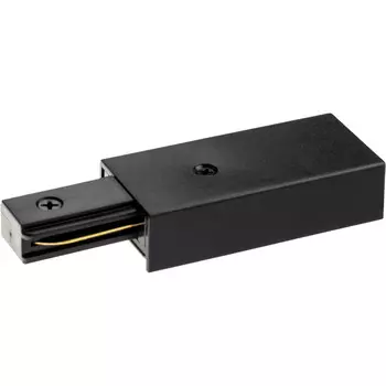 Ввод питания для однофазного шинопровода прямой Ritter Artline черный (59756 2)