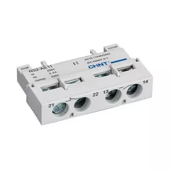 Контакт дополнительный Chint NS2 (495968) 220-250 В поперечный 1Р